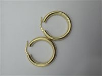 Orecchini Domar Donna Cerchi argento 925 lisci in Argento ORAR-448-280